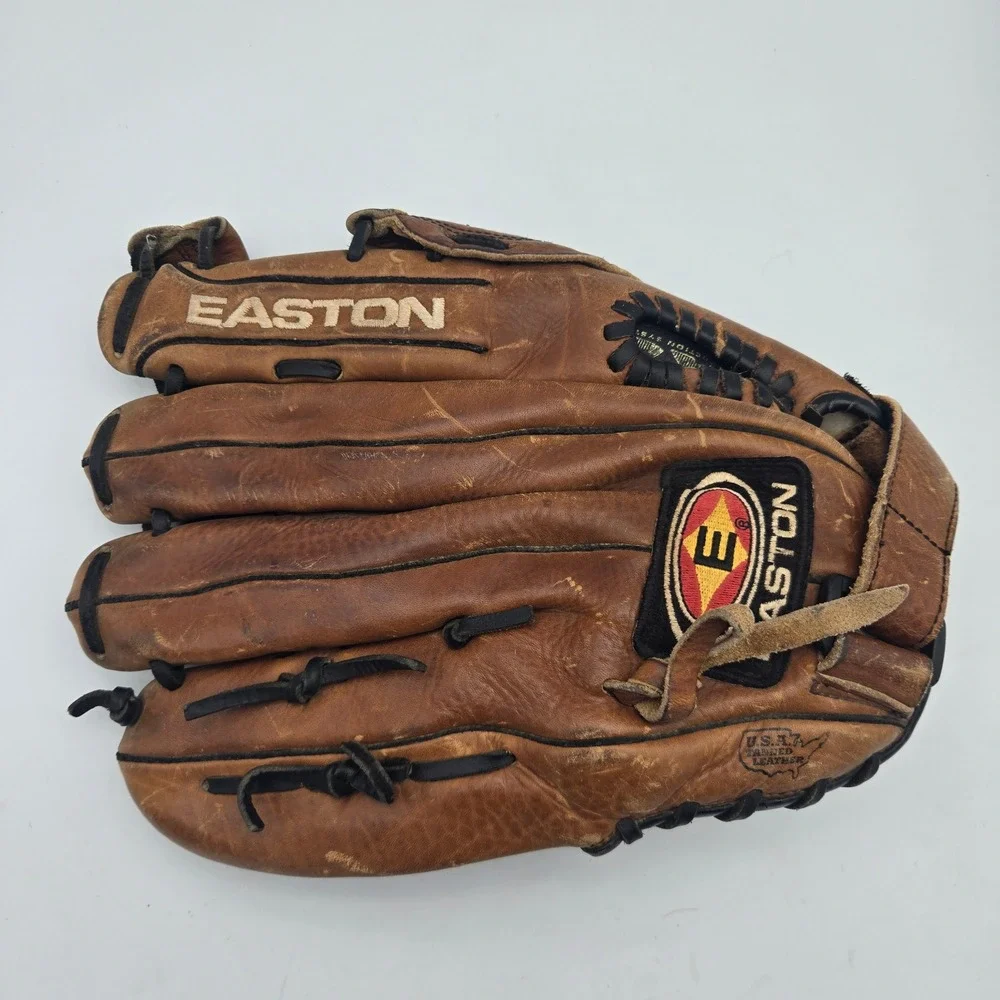 Easton Baseball Glove NAT70 12-3/4" RHT Natural Series Genuine Tanned Leather - Picture 3 of 15